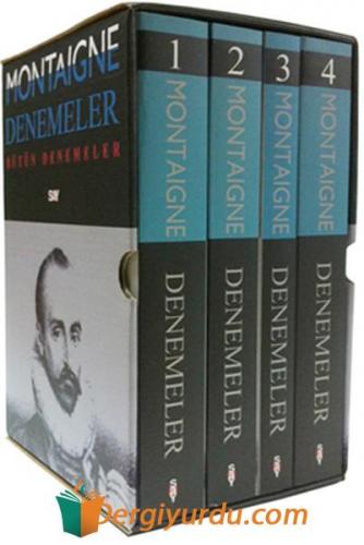 Denemeler (4 Cilt) Michel de Montaigne