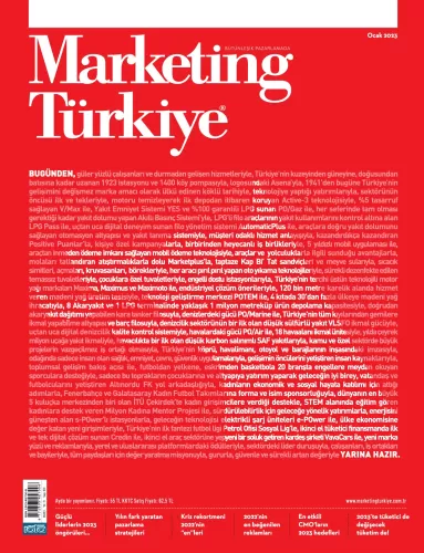 Marketing Türkiye Ocak 2023 Kollektif