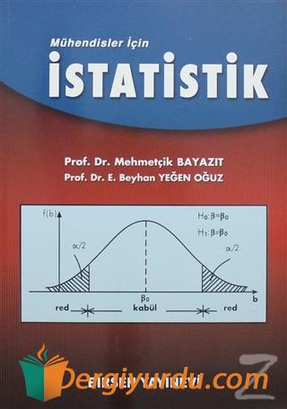 Mühendisler için İstatistik