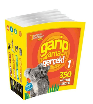 National Geographic Kids - Garip Ama Gerçek Seti (4 Kitap) Kolektif