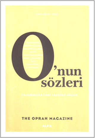 O'nun Sözleri