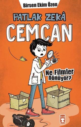 Patlak Zeka Cemcan 6 - Ne Filmler Dönüyor? (Ciltli) Birsen Ekim Özen