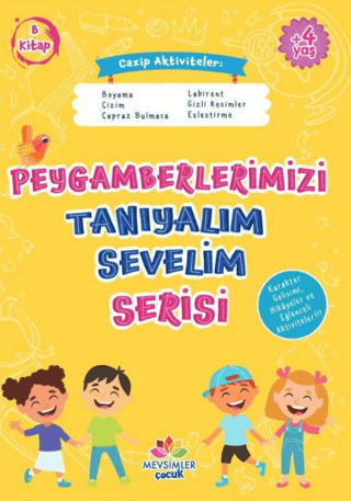 Peygamberlerimizi Tanıyalım Sevelim Serisi 8 Kitap Takım Saadah Taib