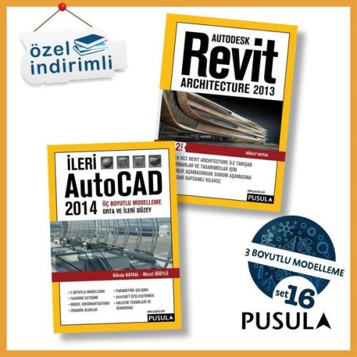Pusula - 3 Boyutlu Modelleme Seti - 2 Kitap Takım Alişanzade İsmail Ha