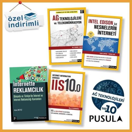 Pusula - Ağ Teknolojileri Seti - 4 Kitap Takım Jan Van Dijk