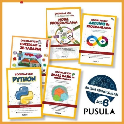 Pusula - Bilişim Teknolojileri Seti - 5 Kitap Takım Perwîz Cîhanî