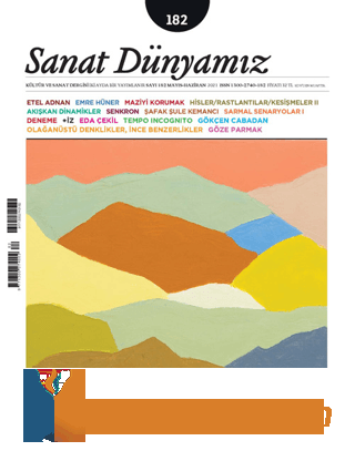 Sanat Dünyamız İki Aylık Kültür ve Sanat Dergisi Sayı: 182 Mayıs-Haziran 2021