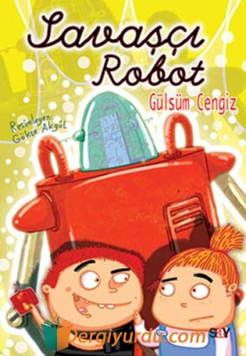 Savaşçı Robot (Renkli Resimli Büyük Boy