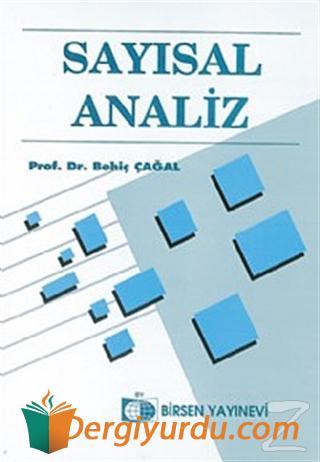 Sayısal Analiz Behiç Çağal