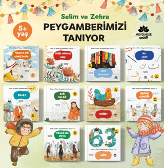 Selim Ve Zehra Peygamberimizi Tanıyor - 1 (10 Kitap) Shafique Keshavje