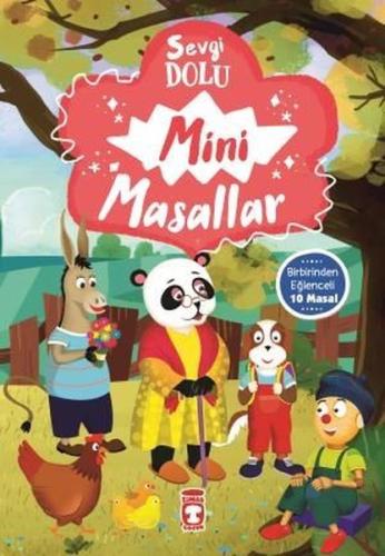 Sevgi Dolu Mini Masallar Seti-Birbirinden Eğlenceli-10 Kitap Takım (Ciltli)