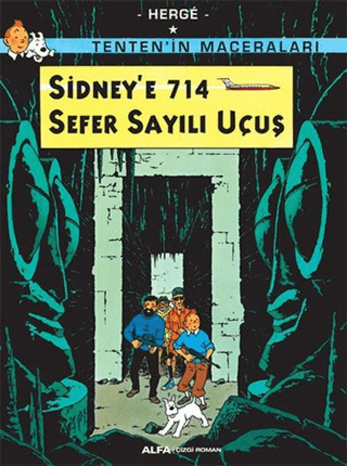 Sidney'e 714 Sefer Sayılı Uçuş - Tenten'in Maceraları Andrew Baruch Wa