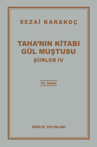 Şiirler 4: Taha'nın Kitabı Gül Muştusu İnan Çetin