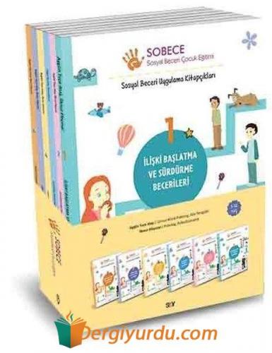 Sobece - Sosyal Beceri Çocuk Eğitimi Seti (6 Kitap Takım) Aygün Tuçe A