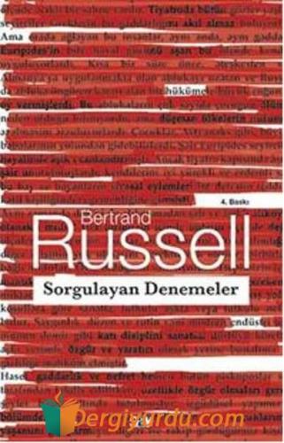 Sorgulayan Denemeler Bertrand Russell