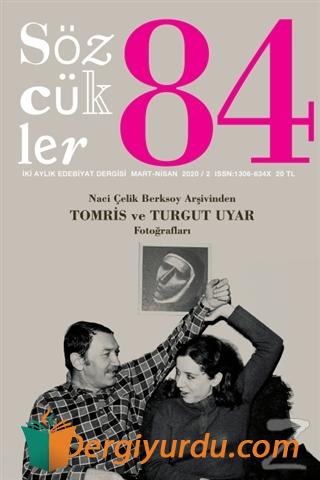 Sözcükler Dergisi 84. Sayı Mart-Nisan 2020