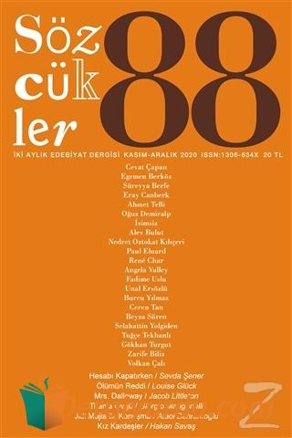Sözcükler Dergisi 88. Sayı Kasım - Aralık 2020