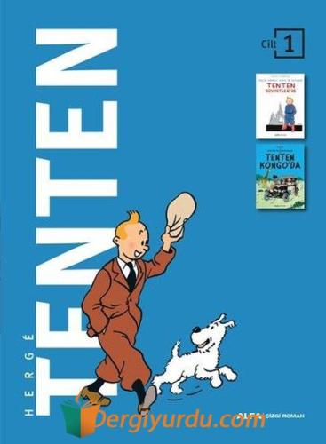 Tenten Cilt 1 - İki Kitap Bir Arada (Ciltli)