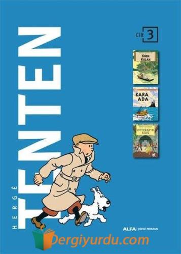 Tenten Cilt 3 - Üç Kitap Bir Arada - Kutulu (Ciltli)