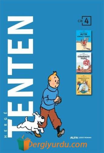 Tenten Cilt 4 - Üç Kitap Bir Arada - Kutulu (Ciltli)