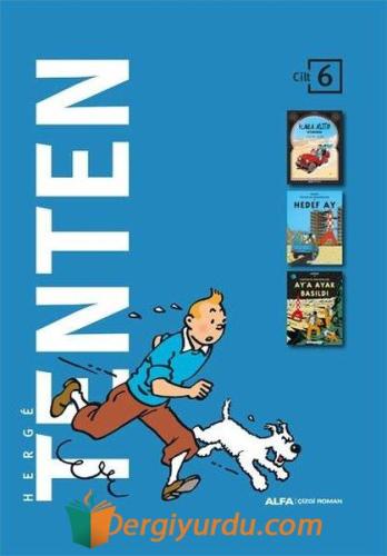 Tenten Cilt 6 - Üç Kitap Bir Arada - Kutulu (Ciltli)