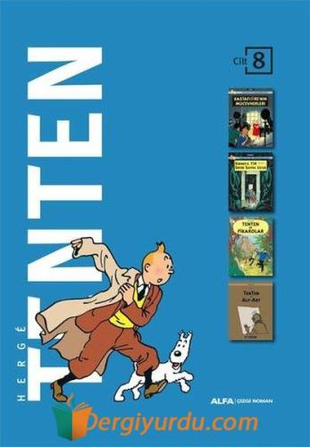 Tenten Cilt 8 - Üç Kitap Bir Arada - Kutulu (Ciltli)
