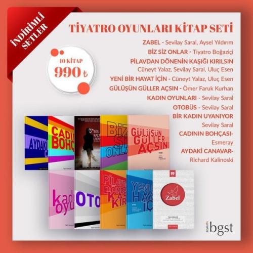 Tiyatro Oyunları Kitap Seti - 10 Kitap Takım Kolektif