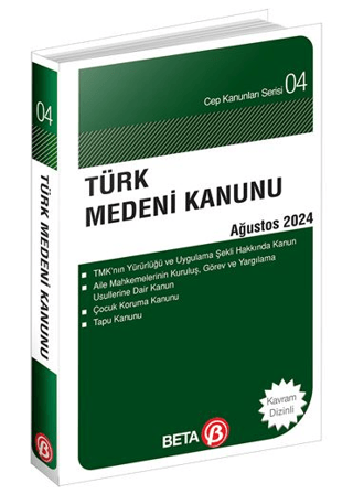 Türk Medeni Kanunu - Ağustos 2024 Kolektif
