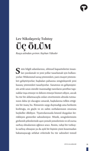 Üç Ölüm Geoffrey Wootten