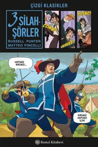 Üç Silahşörler-Çizgi Klasikler Kolektif