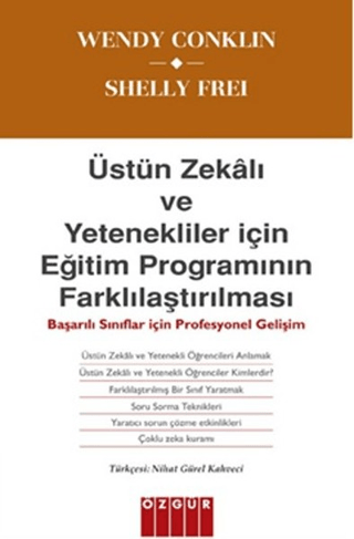 Üstün Zekalı ve Yetenekliler İçin Eğitim Programının Farklılaştırılması
