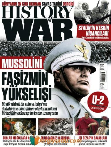 HISTORY OF WAR Dergisi Abonelik 2024 Kollektif