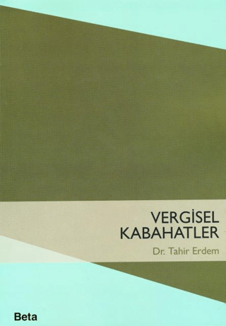 Vergisel Kabahatler Tahir Erdem