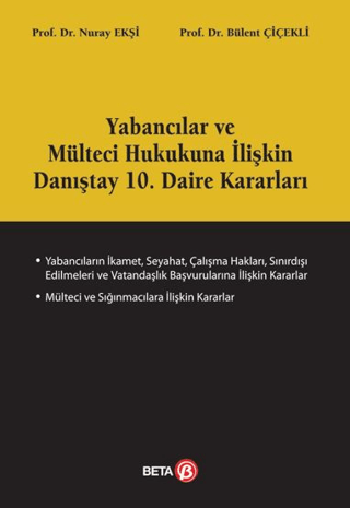Yabancılar ve Mülteci Hukukuna İlişkin Danıştay 10. Daire Kararları Fa