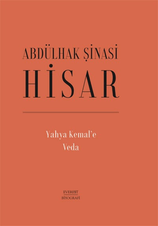 Yahya Kemal'e Veda (Ciltli)