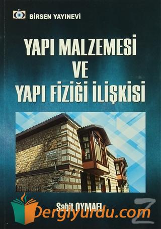 Yapı Malzemesi Ve Yapı Fiziği İlişkisi Sabit Oymael