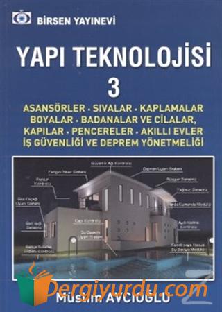 Yapı Teknolojisi 3 Müslim Avcıoğlu