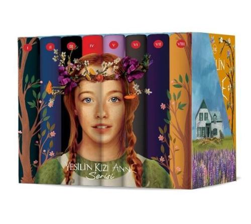 Yeşilin Kızı Anne Kutulu Set - 8 Kitap Takım Bez Çanta Hediyeli (Ciltli)