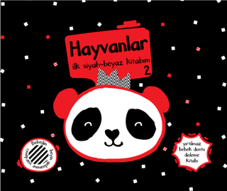 Yırtılmaz Kitap: Hayvanlar 2 İlk Siyah-Beyaz Kitabım Müşen Davarcı